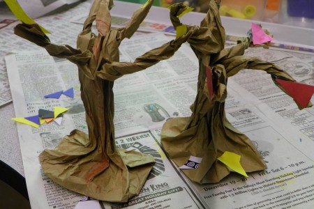 Paper bag trees
