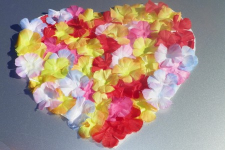 Valentine’s Day Craft: Hearts and Flowers
