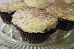 Chocolate Cupcakes with Peanut Butter Frosting