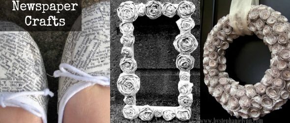 Fun and Crafty Uses for Newspaper