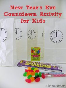 New Year’s Eve Countdown Activity for Kids