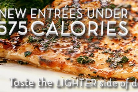 Olive Garden's Lighter Fare Menu