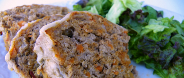 FI Italian Turkey Meatloaf with Sun Dried Tomato Pesto