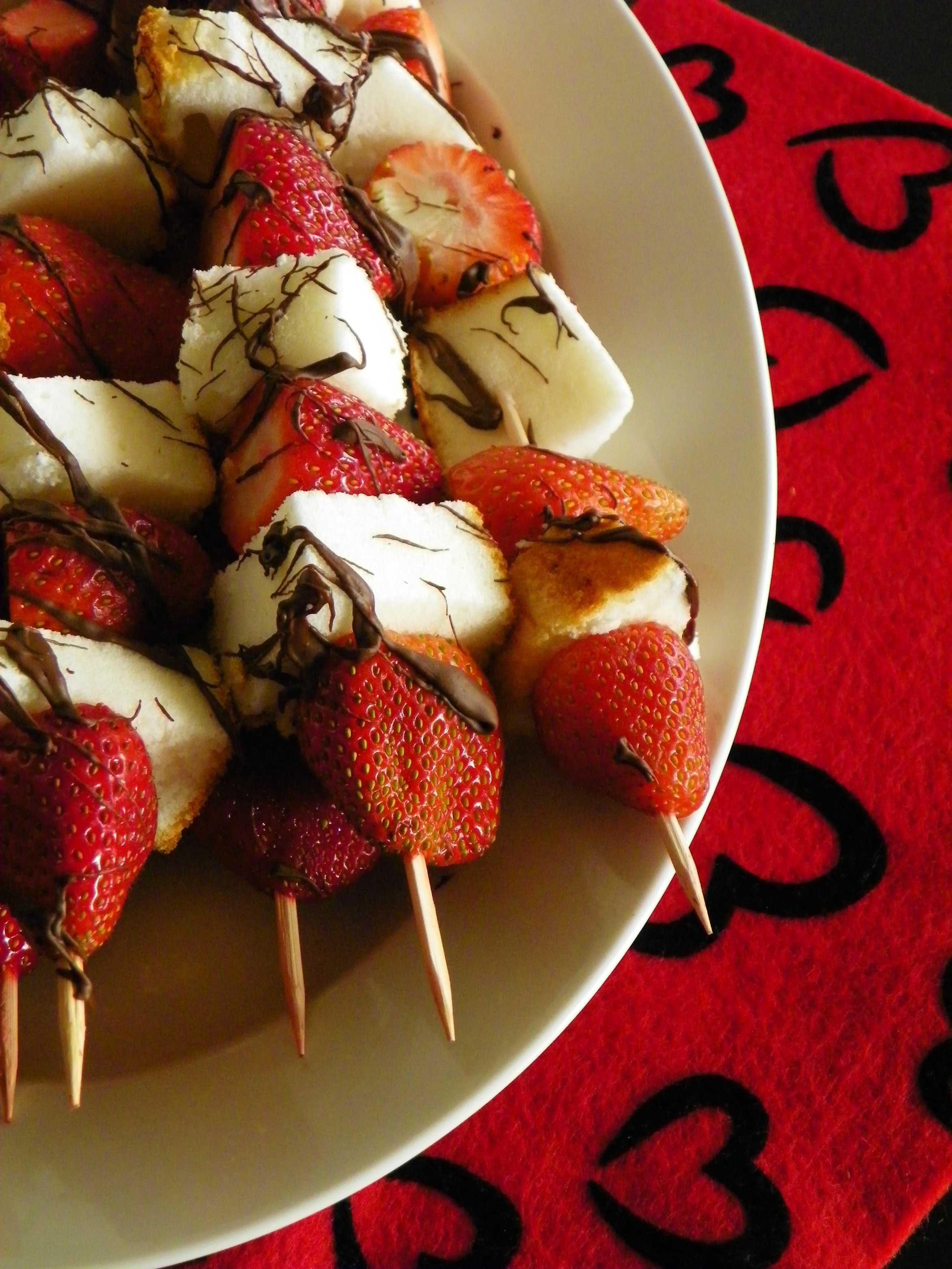 Quick and Easy Valentine's Day Dessert Skewers