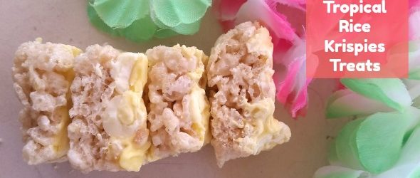Tropical Rice Krispies Treats