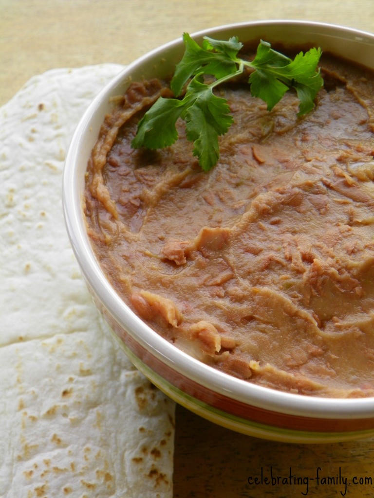 Not-Refried Beans : Delicious and Good for You! (Vegan)