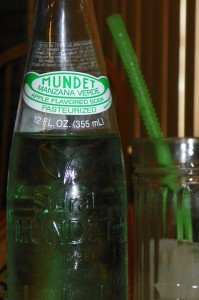 Green apple soda