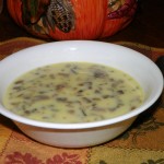 Cream of mushroom soup