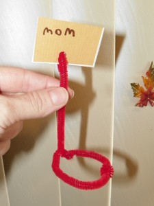 Easy Thanksgiving Place Card Holders