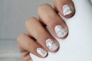 newspaper nails