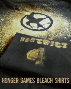Hunger Games bleach shirt