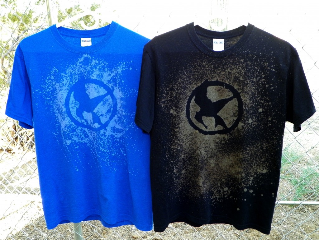 DIY Hunger Games Shirts - Easy to make!