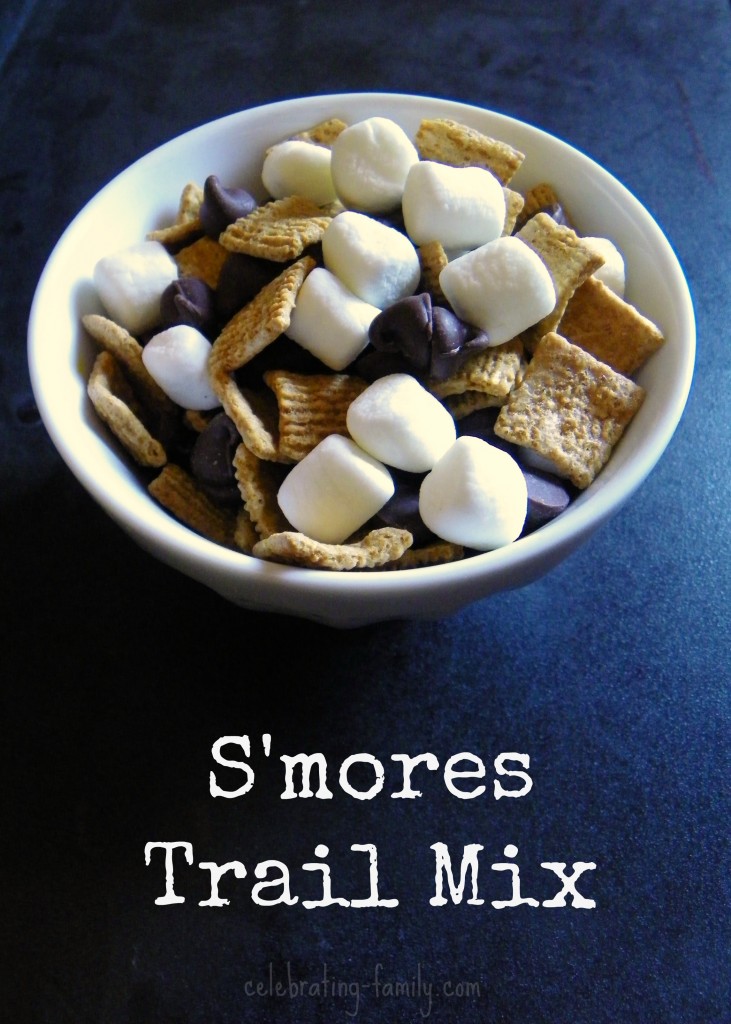 S'mores Trail Mix Recipe (and campfire safety tips)