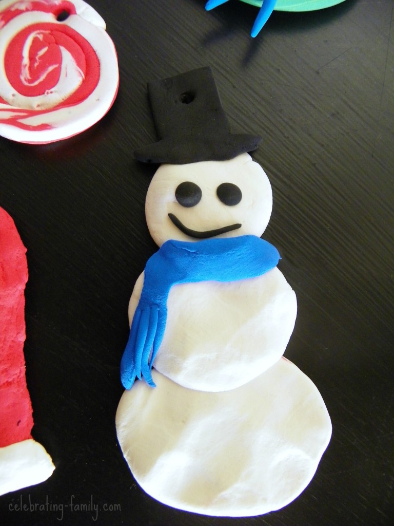 DIY Snowman Ornament