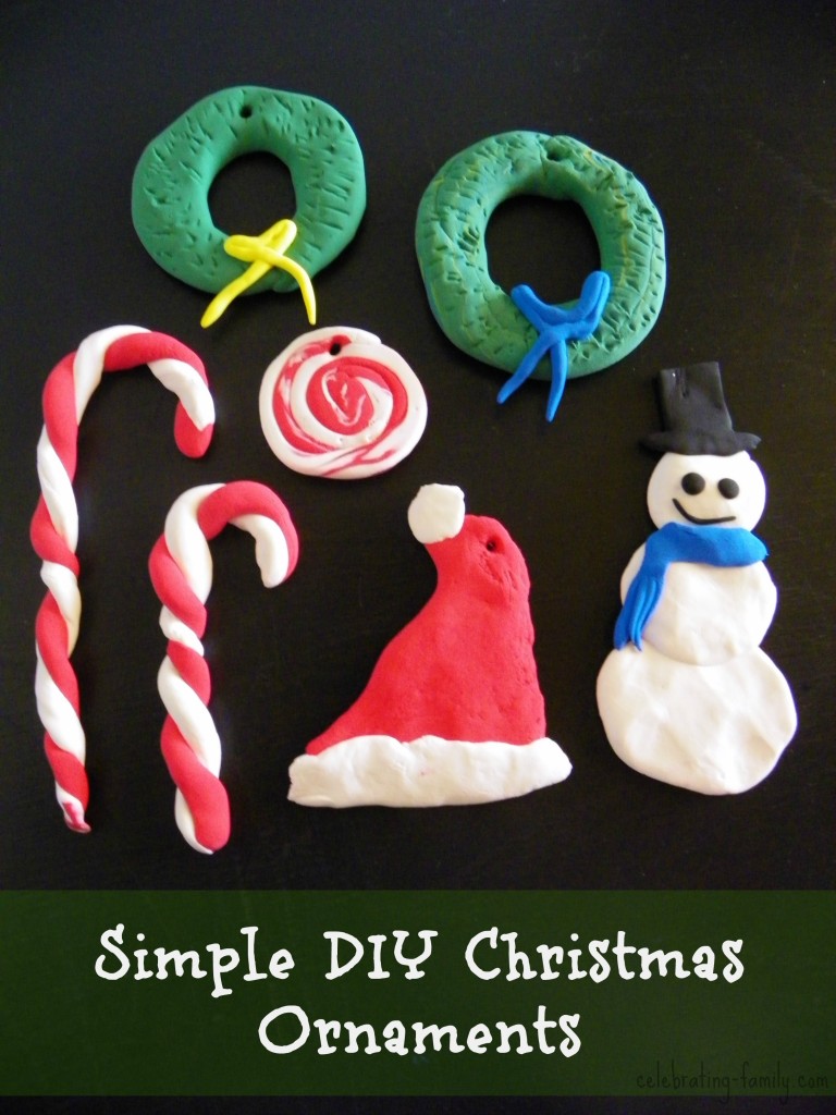 Simple DIY Christmas Ornaments