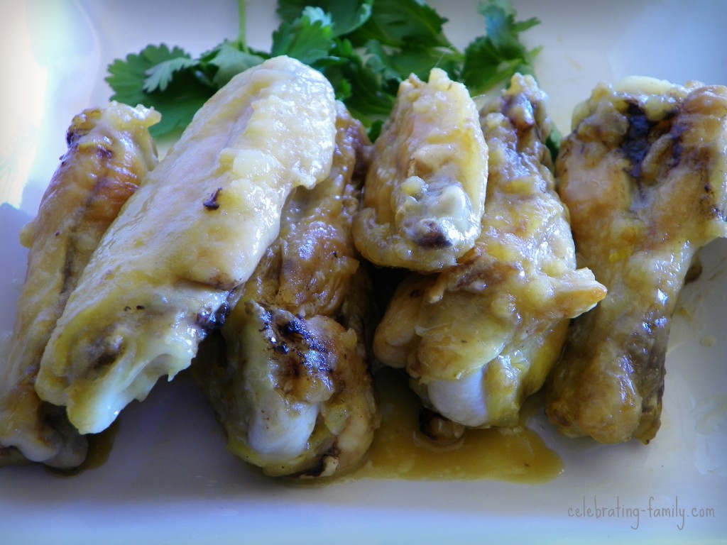 Asian Inspired Sweet and Tangy Baked Wings