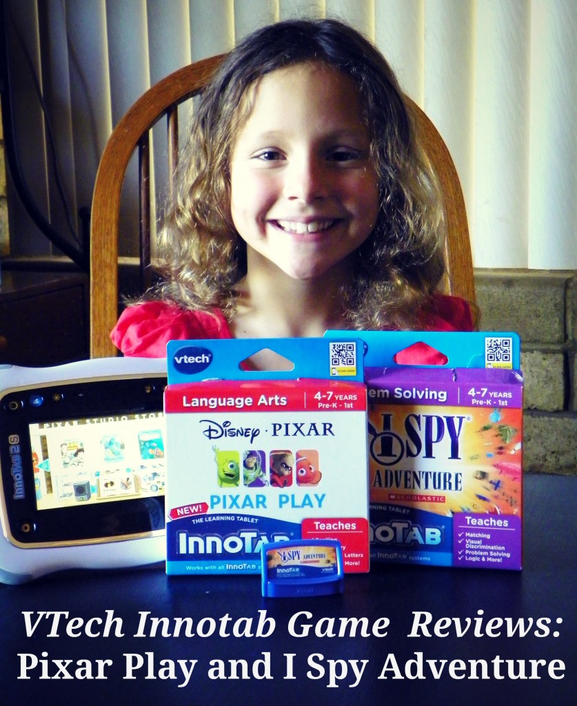 VTech Innotab Game Reviews - Pixar Play and I Spy Adventure