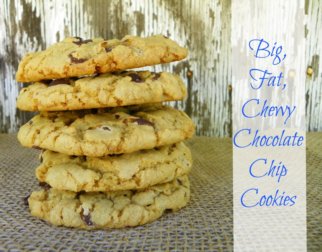 Big, Fat, Chewy Chocolate Chip Cookies