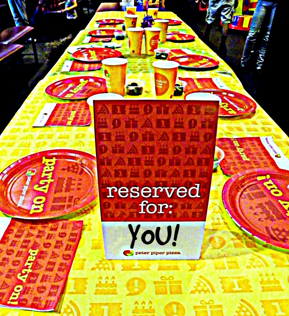 Peter Piper Pizza birthday party packages.   