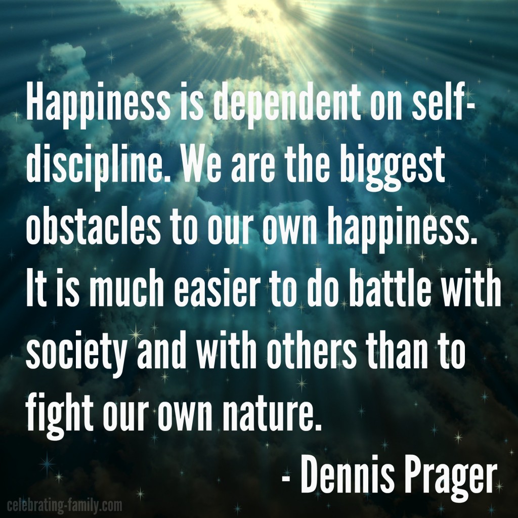 Self-discipline