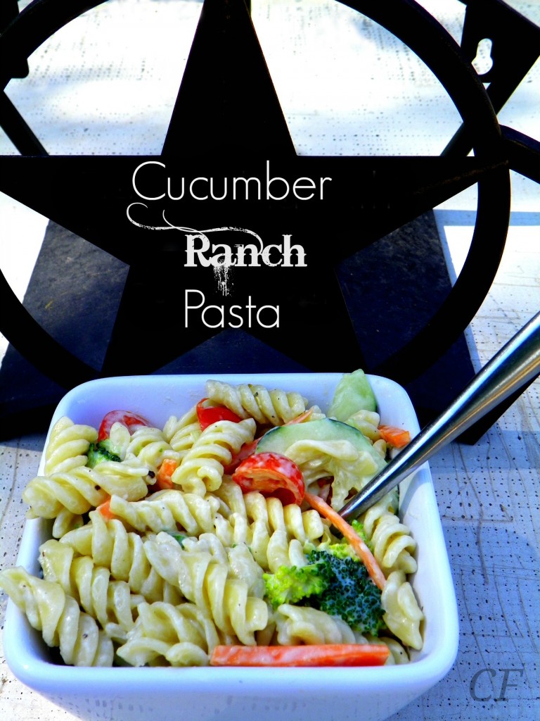 Cucumber Ranch Pasta Recipe