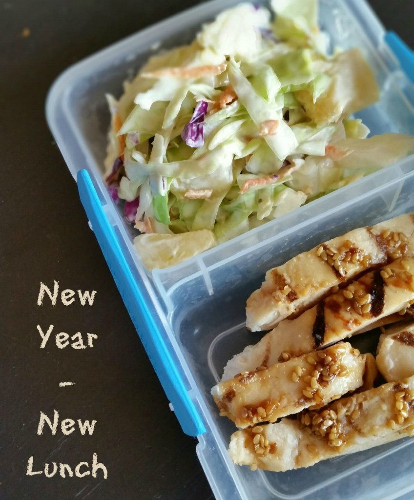 Grilled Chicken Teriyaki Strips and Coleslaw with Pineapple – School Lunch Elevated 