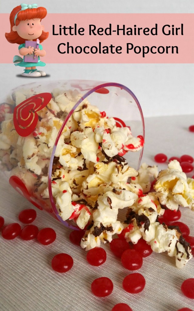 Little Red-Haired Girl Chocolate Popcorn