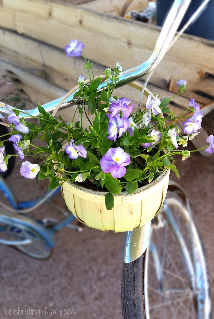 Easter basket repurpose project