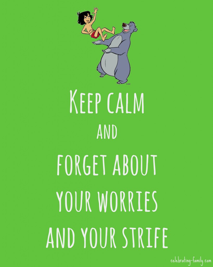 Keep Calm Jungle Book