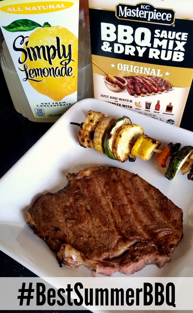 #BestSummerBBQ Steak and Veggies