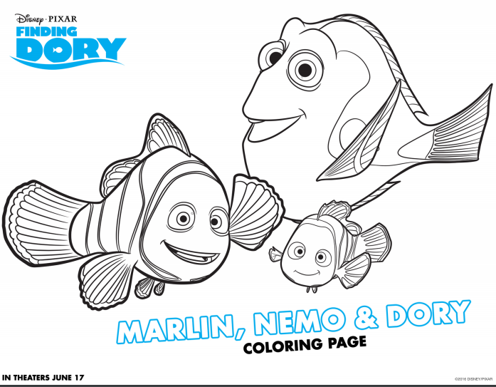 Finding Dory - Movie Review and Free Activity Sheets