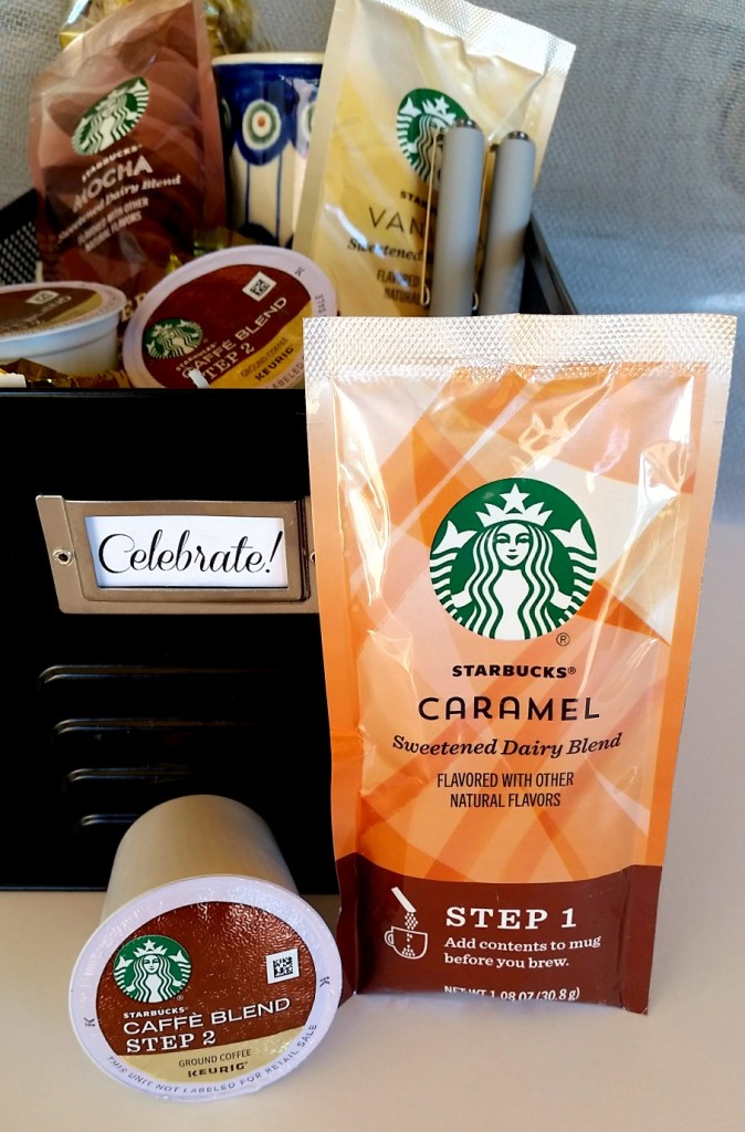 Gift basket idea for him. #StarbucksCaffeLatte, #MyStarbucksatHome ad