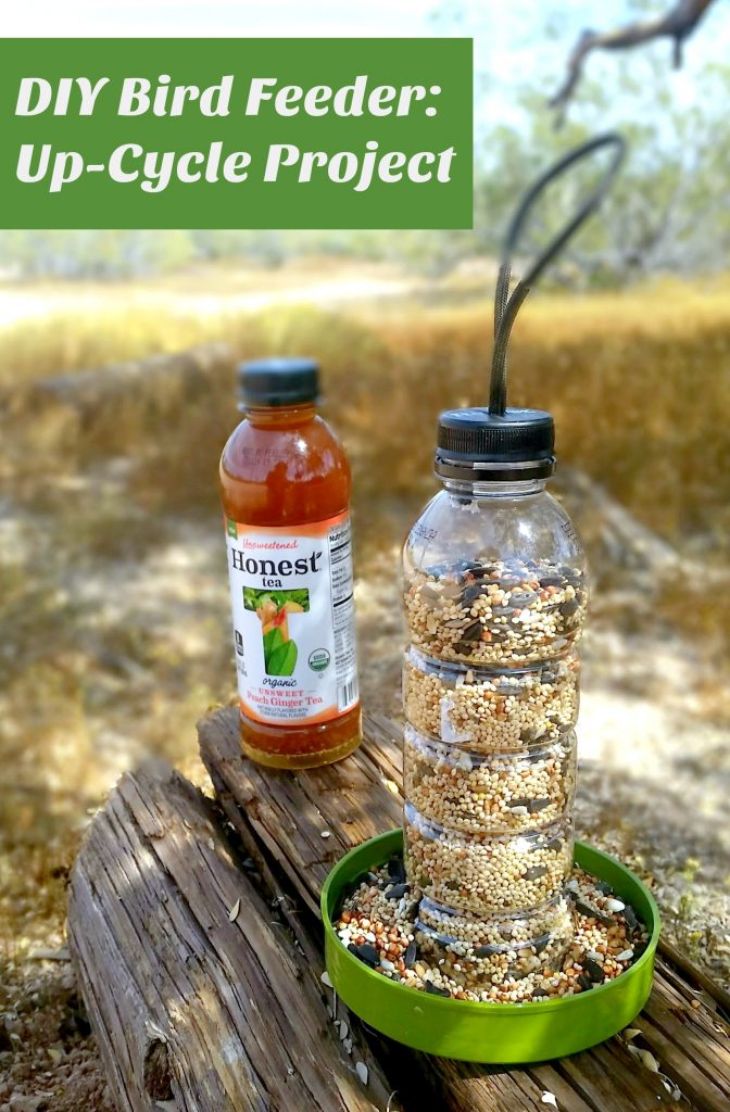 DIY Bird Feeder #HonestSustainabiliTEA #ad #RefreshinglyHonest 