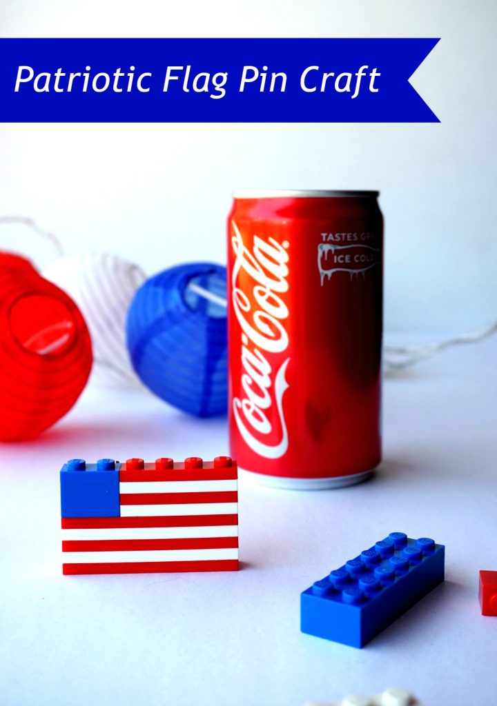 Patriotic Flag Pin Craft 