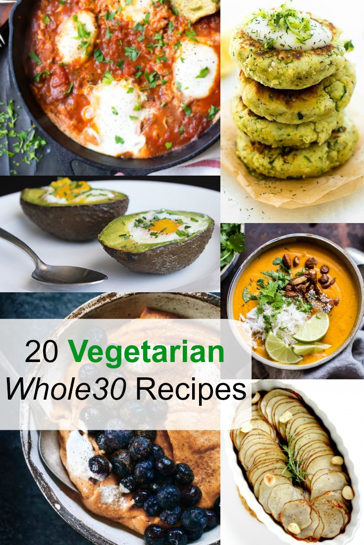 20 Vegetarian Whole30 Recipes