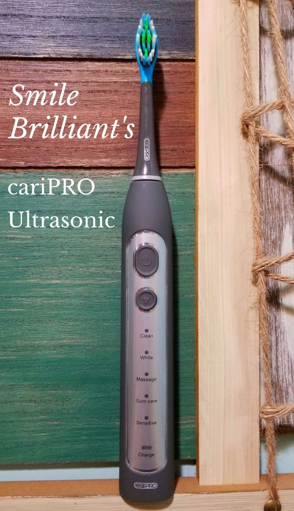 Smile Brilliant's cariPRO Ultrasonic Toothbrush