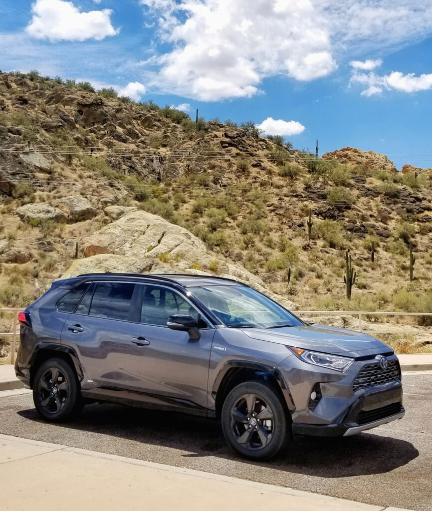 2020 RAV4 Hybrid Parked 