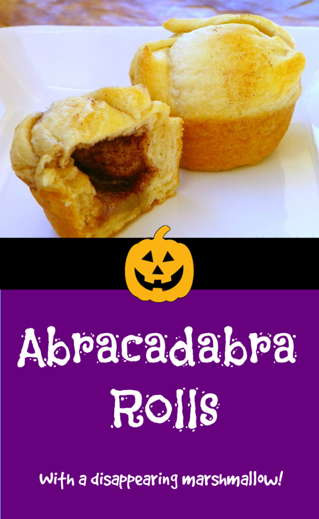 Abracadabra Rolls on plate pinable image