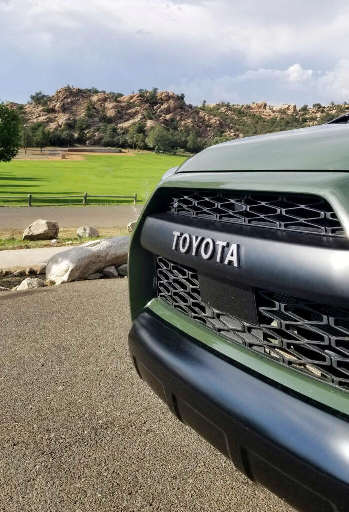 2020 Toyota 4Runner TRD PRO grill shot