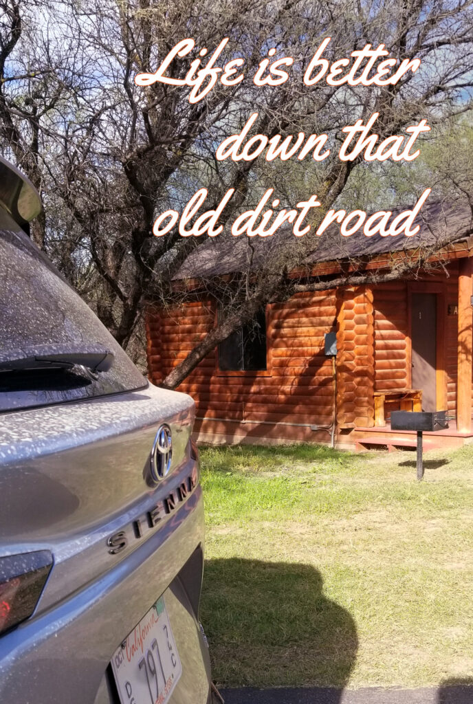 Dusty Sienna and cabin with quote - 2021 Toyota Sienna Hybrid