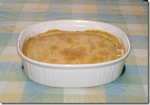 Vegetarian chicken pot pie